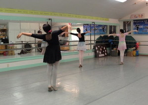 Practicing Ballet